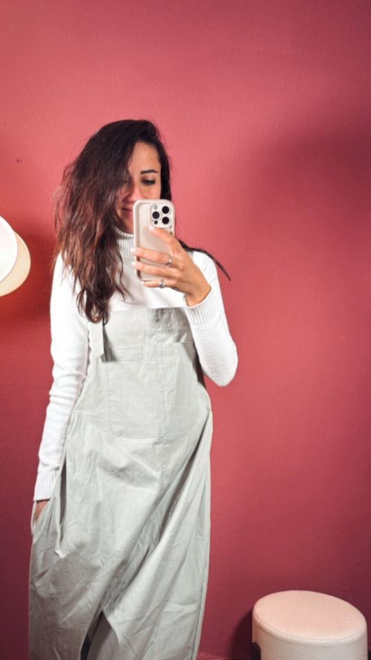 Salopette stile vintage