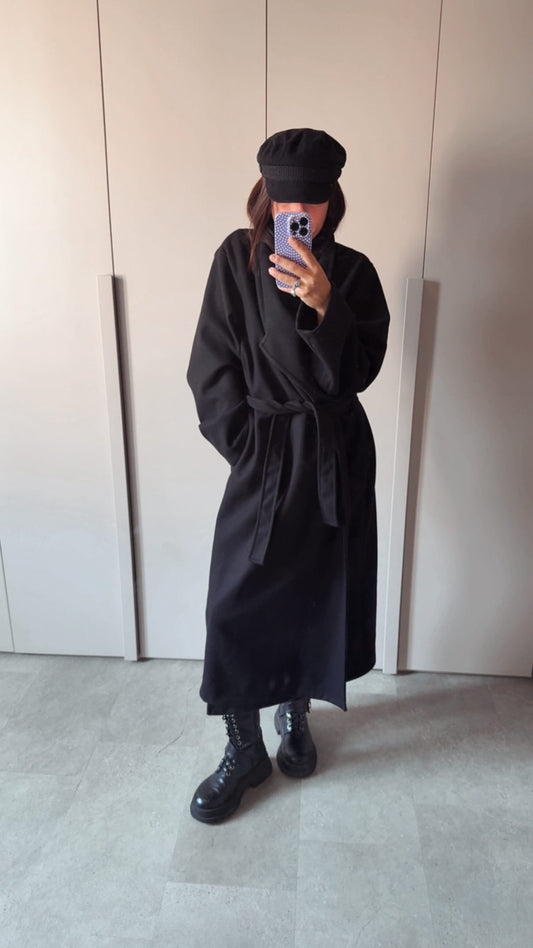 Cappotto lungo sfoderato