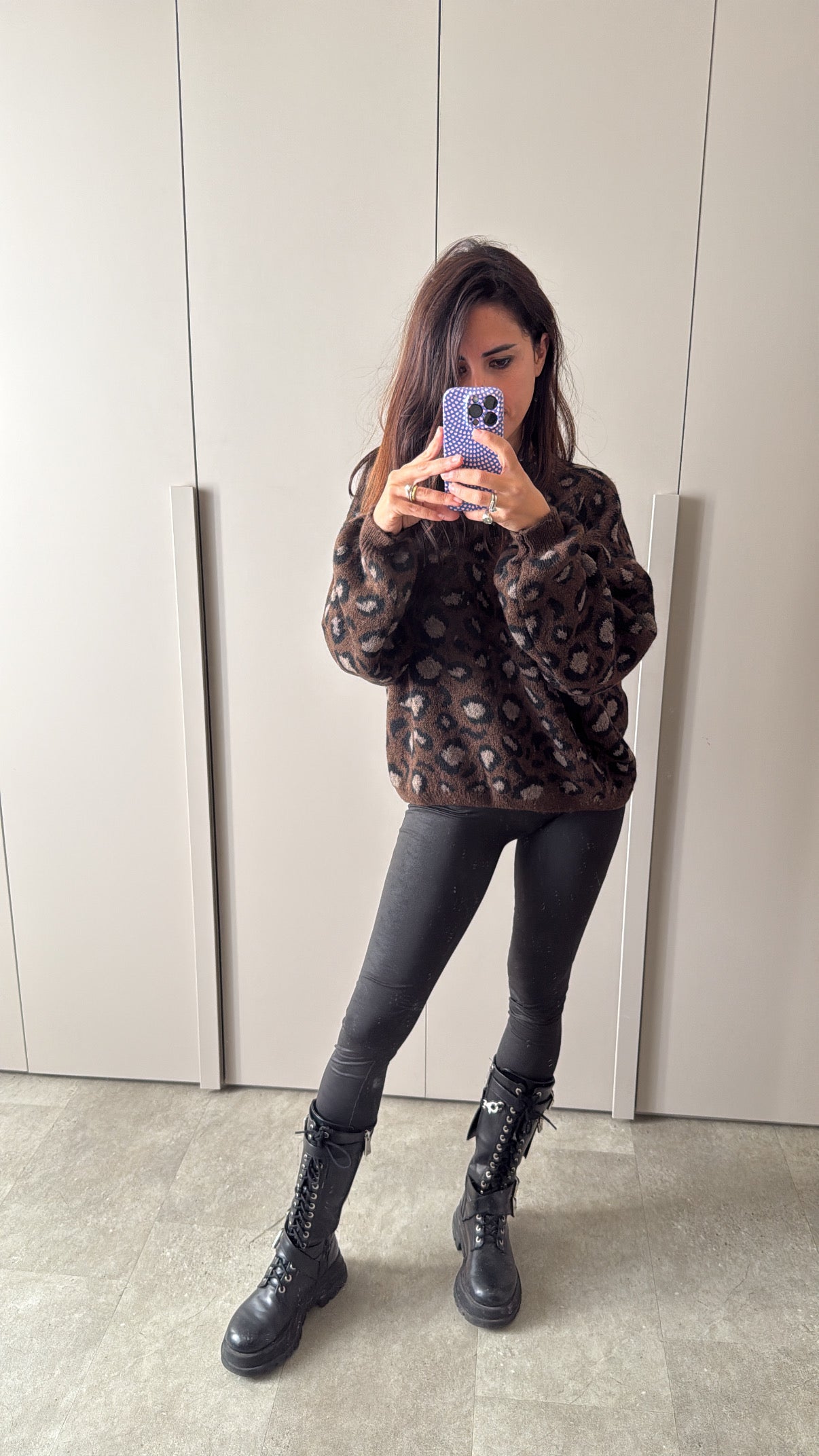 Maglione ghepardato