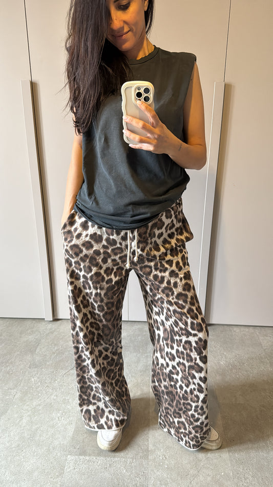 Pantalone tuta ghepardato