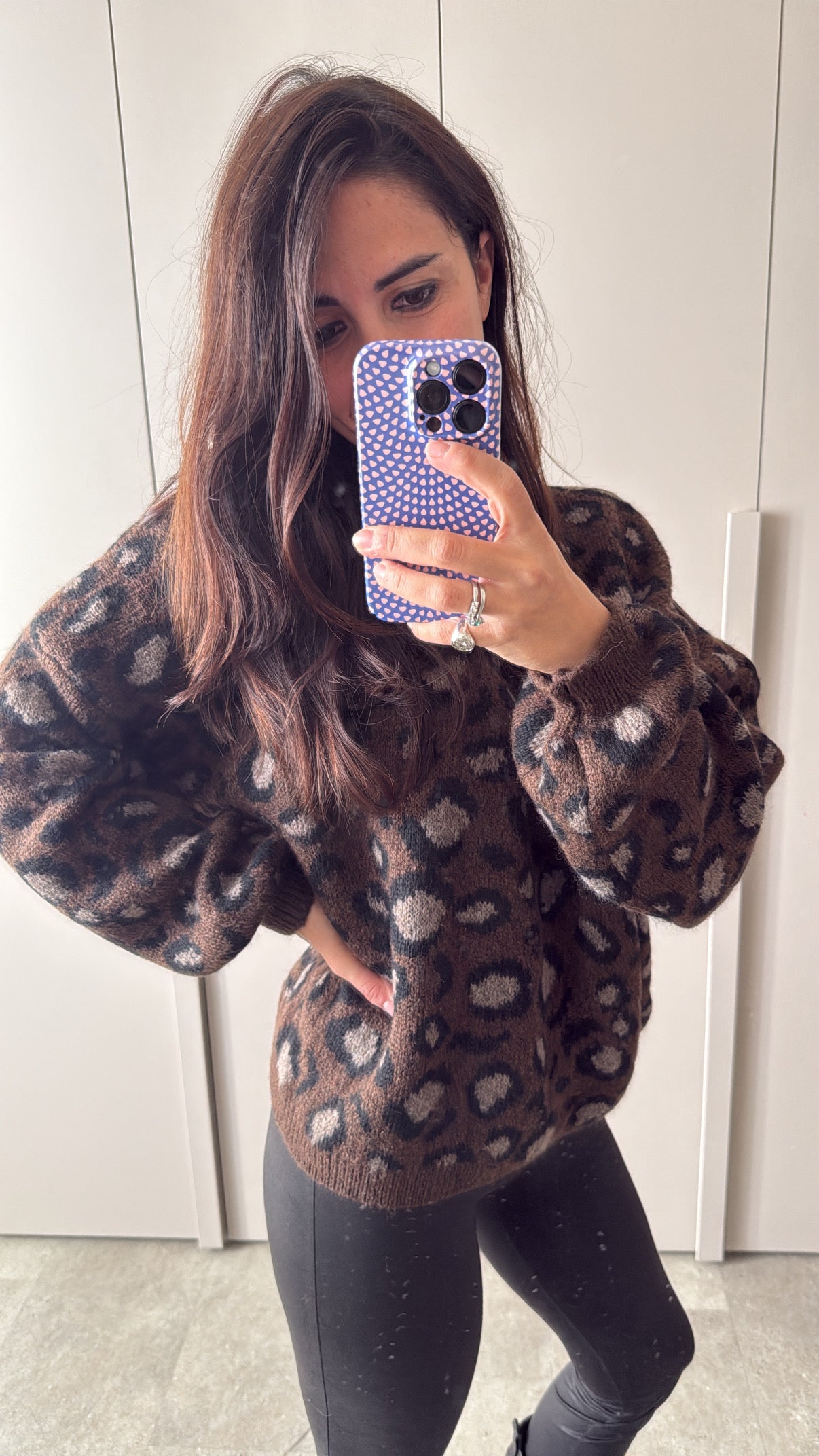 Maglione ghepardato